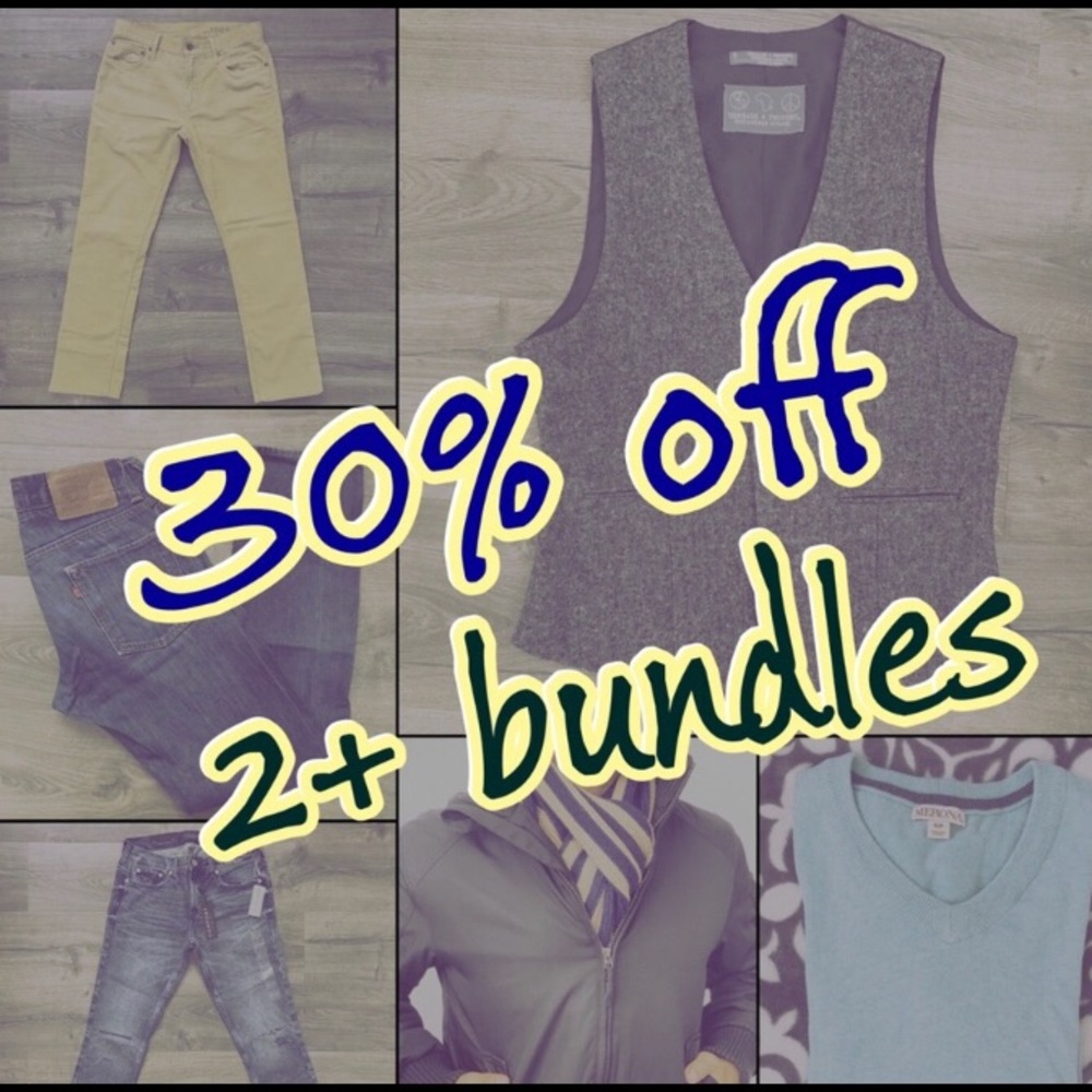 30% OFF 2+ bundles! And shipping discount included!